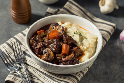 Weine zu Boeuf Bourguignon